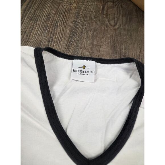 EMERSON STREET Sleep Shirt Cotton SS Pajama One Size OSFA Shopping Exercise - Picture 3 of 5